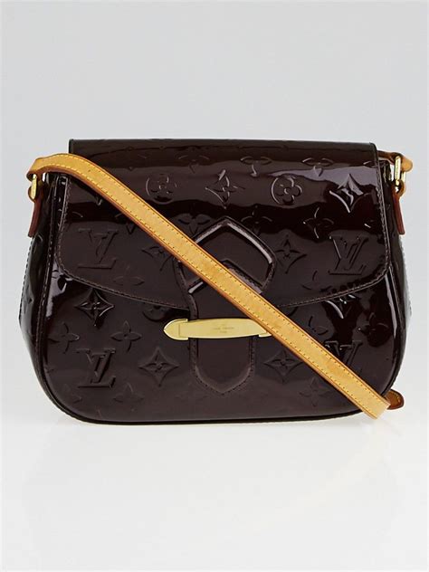 louis vuitton monogram vernis amarante|Louis Vuitton vernis crossbody.